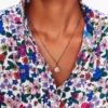 Fine Spinner Pendant Necklace Gold Colour Fine Spinner Pendant Necklace Gold Colour