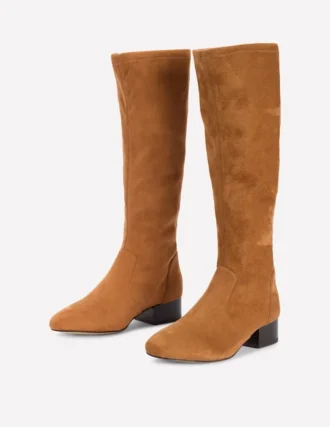 Flat Stretch Boots Acorn