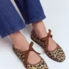 Flexi Tie Mary Jane Leopard Flexi Tie Mary Jane Leopard
