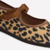 Flexi Tie Mary Jane Leopard Flexi Tie Mary Jane Leopard