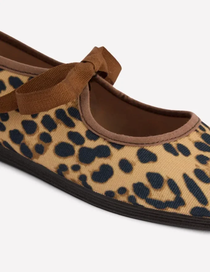 Flexi Tie Mary Jane Leopard Flexi Tie Mary Jane Leopard