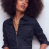 Flippy Denim Shirt Dress Indigo Denim Flippy Denim Shirt Dress Indigo Denim