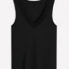 Flora Lace Trim Supersoft Tank Black Beauty Flora Lace Trim Supersoft Tank Black Beauty