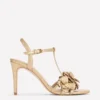 Flower Sandals Gold Flower Sandals Gold