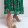 Flower Sandals Gold Flower Sandals Gold