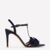Flower Sandals Navy Flower Sandals Navy
