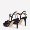 Flower Sandals Navy Flower Sandals Navy