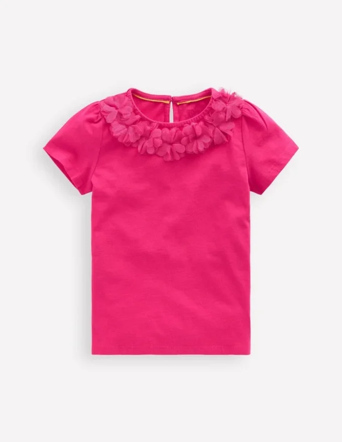 Flower Trim T-Shirt Fandango