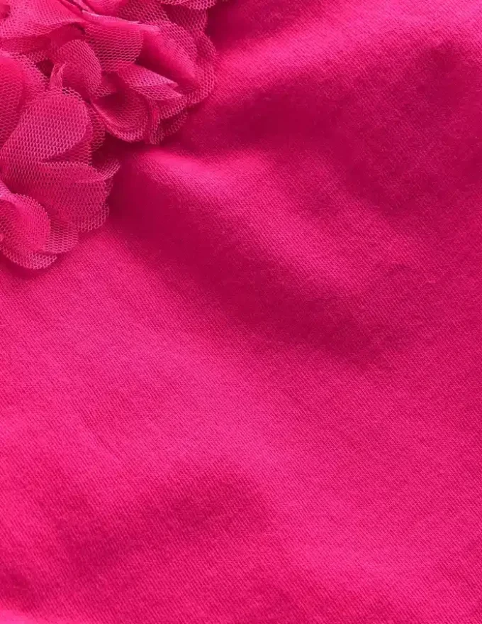 Flower Trim T-Shirt Fandango
