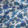 Frill Hem Pants Blue Floral Hotch Potch