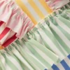 Frill Peplum Swimsuit Hotchpotch Stripe Frill Peplum Swimsuit Hotchpotch Stripe