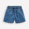 Frill Waist Shorts Mid Vintage Denim Frill Waist Shorts Mid Vintage Denim