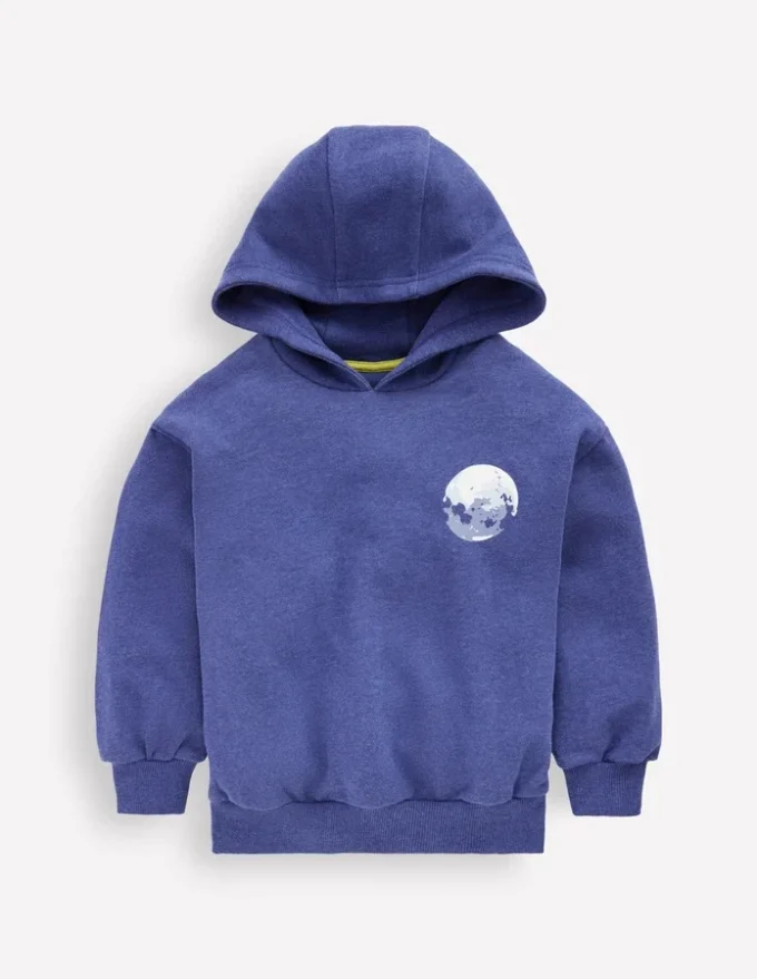 Front and Back Hoodie Moon Phases