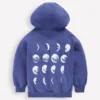 Front and Back Hoodie Moon Phases