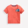 Front & Back Graphic T-shirt Burnt Sienna Camper Van