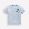 Front & Back Graphic T-shirt Niagra Mist Surfing Shark Front & Back Graphic T-shirt Niagra Mist Surfing Shark