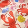Front & Back Graphic T-shirt Oatmeal Crustaceans Front & Back Graphic T-shirt Oatmeal Crustaceans