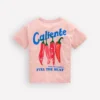 Front & Back Graphic T-shirt Vintage Pink Chillis Front & Back Graphic T-shirt Vintage Pink Chillis