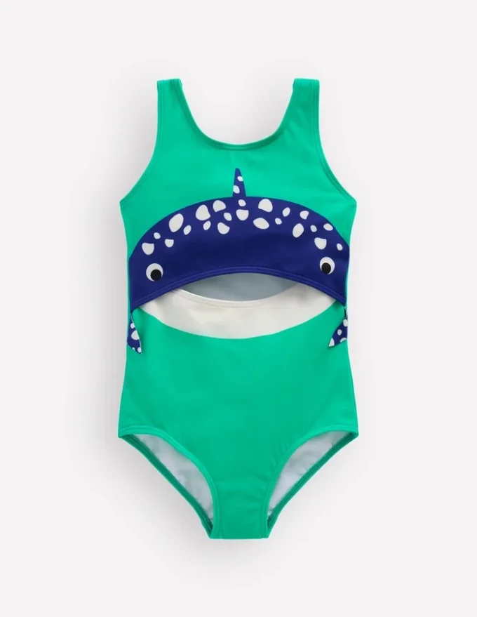 Fun Cut-out Swimsuit Whale Fun Cut-out Swimsuit Whale