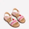 Fun Leather Sandals Ice Cream