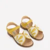 Fun Leather Sandals Lemon Fun Leather Sandals Lemon