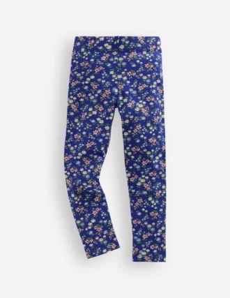 Fun Leggings Blue Floral Fun Leggings Blue Floral
