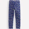 Fun Leggings Blue Floral