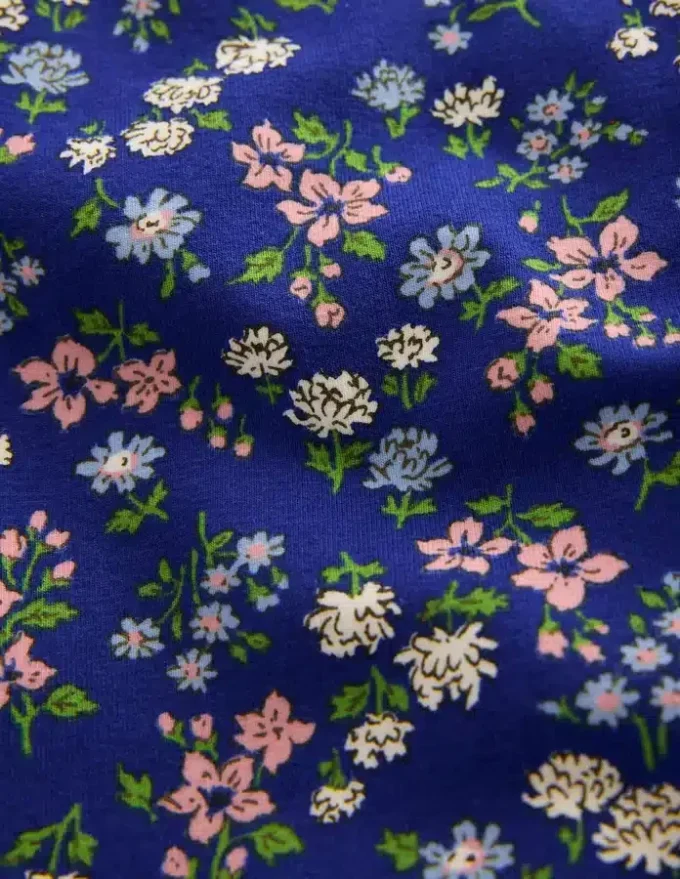 Fun Leggings Blue Floral