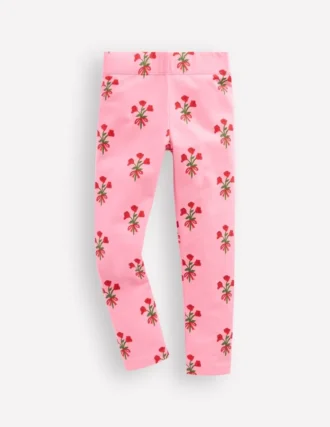 Fun Leggings Bubblegum Pink Posy