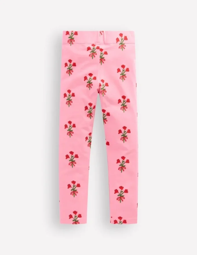 Fun Leggings Bubblegum Pink Posy