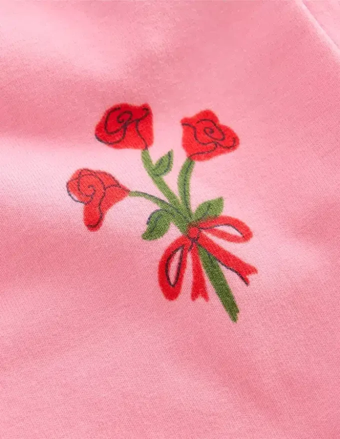 Fun Leggings Bubblegum Pink Posy