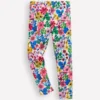 Fun Leggings Multi Rainbow Floral