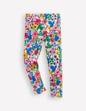 Fun Leggings Multi Rainbow Floral