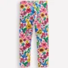Fun Leggings Multi Rainbow Floral