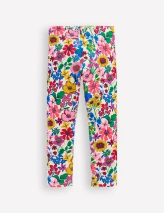 Fun Leggings Multi Rainbow Floral