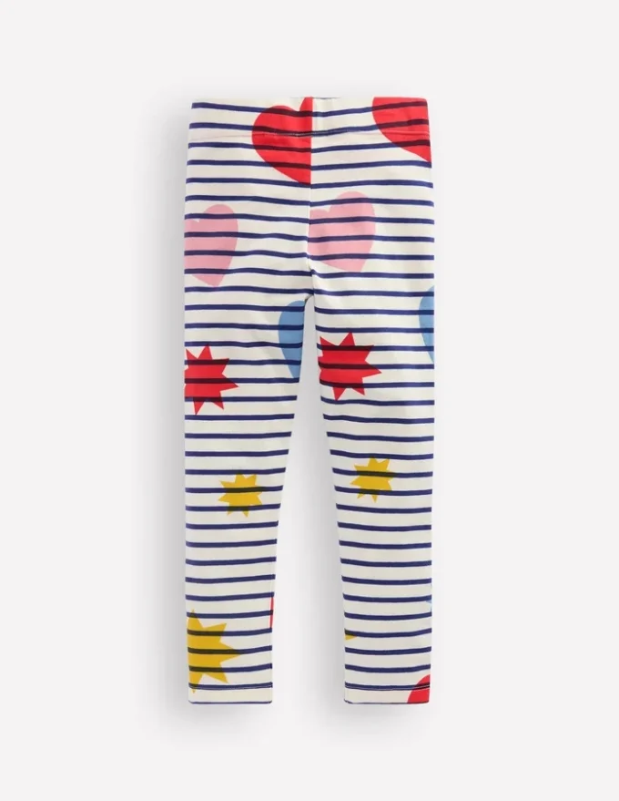 Fun Leggings Stripe Shapes
