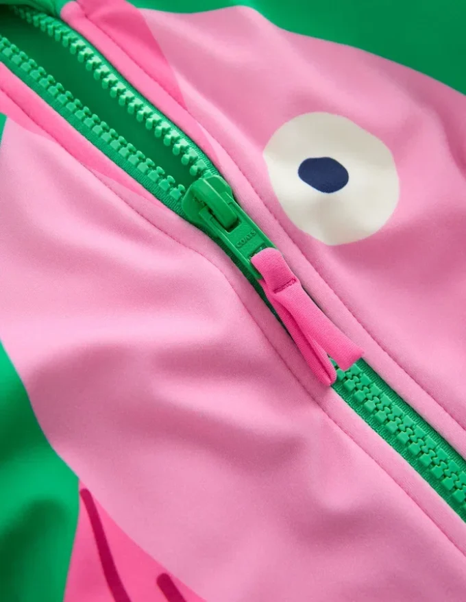 Fun Long-sleeved Swimsuit Bright Emerald Fish Fun Long-sleeved Swimsuit Bright Emerald Fish