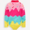 Fun Long-sleeved Swimsuit Ice Cream Fun Long-sleeved Swimsuit Ice Cream