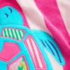 Fun Romie Towelling Zip-Up Sorbet Pink Turtles Fun Romie Towelling Zip-Up Sorbet Pink Turtles
