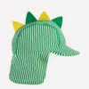 Fun Sun Safe Boys Hat Aloe Green Dino