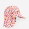 Fun Sun Safe Girls Hat Pink Ditsy Floral Fun Sun Safe Girls Hat Pink Ditsy Floral