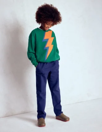 Fun Sweatshirt Artichoke Green Lightning