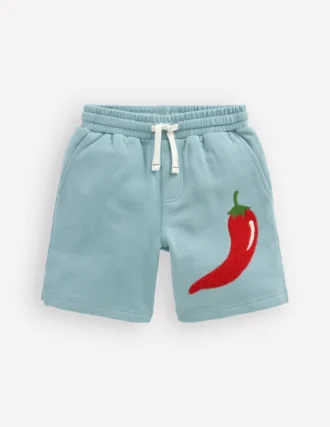 Fun Sweatshorts Seamist Blue Chillies