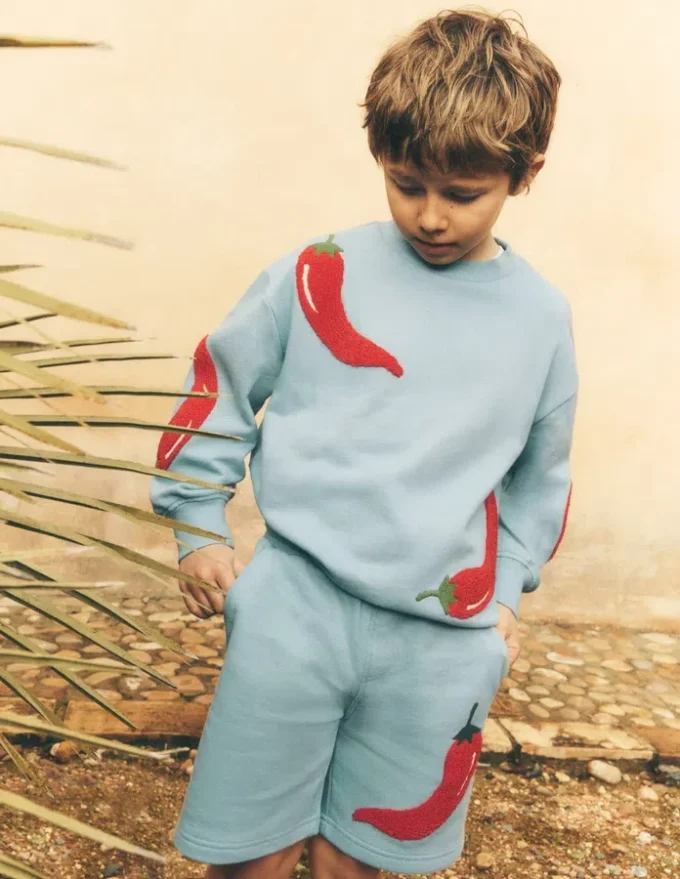 Fun Sweatshorts Seamist Blue Chillies Fun Sweatshorts Seamist Blue Chillies