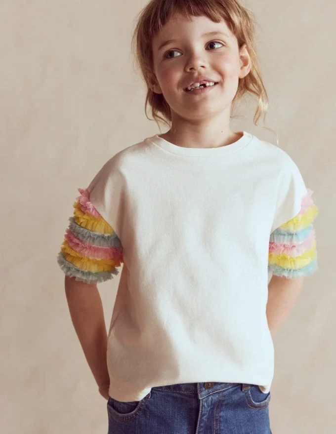 Fun Tulle Top White Fun Tulle Top White