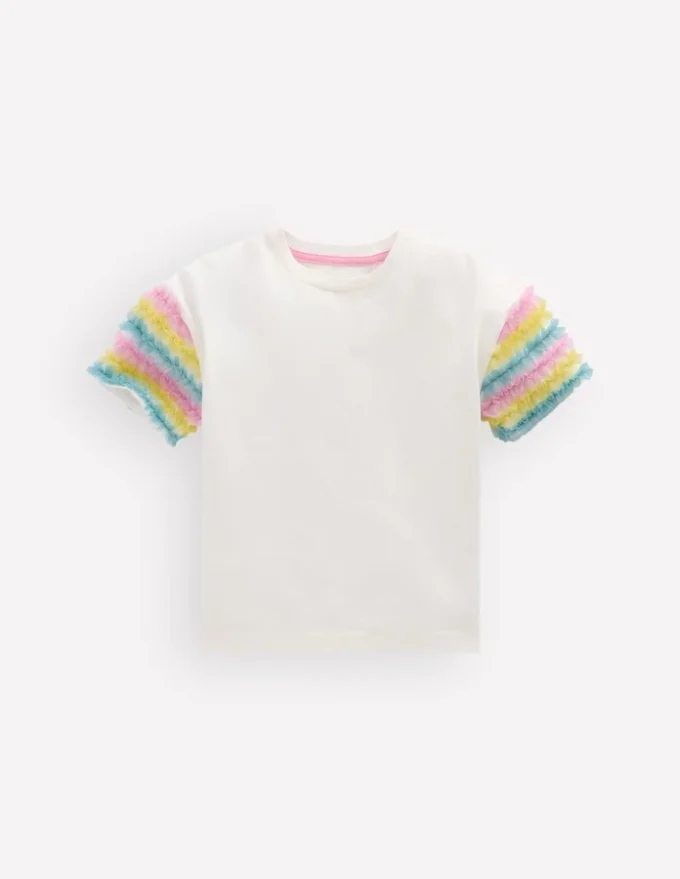 Fun Tulle Top White Fun Tulle Top White