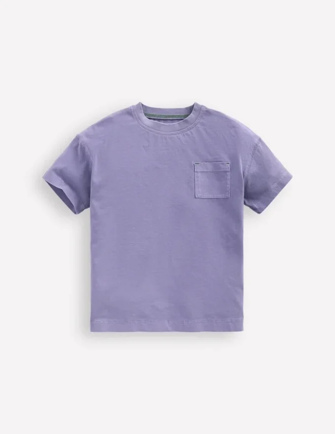 Garment Dye Relaxed T-shirt Misty Lavender Garment Dye Relaxed T-shirt Misty Lavender