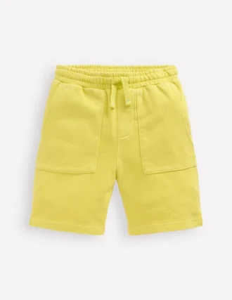 Garment Dye Sweatshorts Sherbet Lime Yellow