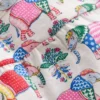 Gathered Jersey Dress Multi Small Elephant Gathered Jersey Dress Multi Small Elephant