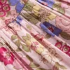 Gathered Woven Dress Mid Pink Floral Gathered Woven Dress Mid Pink Floral